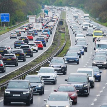 Revealed: The roads set to face worst bank holiday traffic
