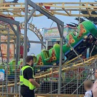 Fourteen injured after children’s rollercoaster ‘derails’ at seaside funfair