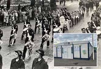 ‘Help save last-of-its-kind marching band by buying our base’