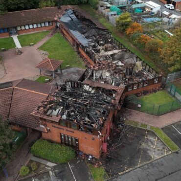Man charged with arson after major fire at MP’s constituency office