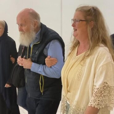 ‘Delighted to be free’: Elderly British couple who were detained by Taliban arrive in UK