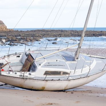 Sailor rescued from grounded boat had been at sea for 45 days