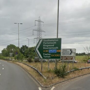 School coach with 29 pupils on board crashes into ditch – as man arrested