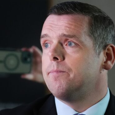 Former Scottish Tory leader Douglas Ross accuses SNP minister of assault and verbal abuse
