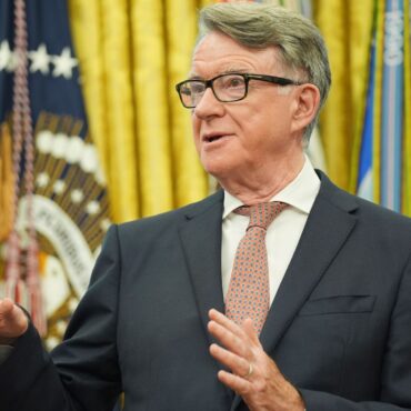Mandelson is never far from a scandal – and this time he’s been sacked