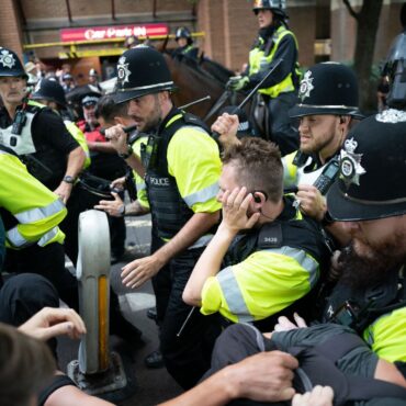 Revealed: Huge rise in protests being dealt with by police