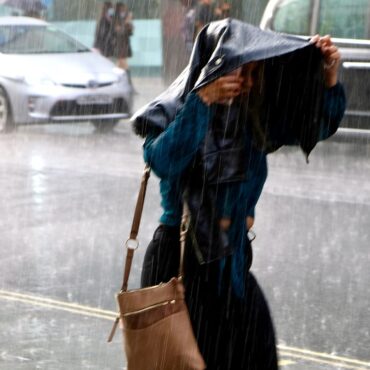 Weather warnings issued as rain set to batter parts of UK this weekend