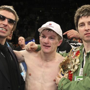 From the public to celebrities, everybody wanted a piece of Ricky Hatton