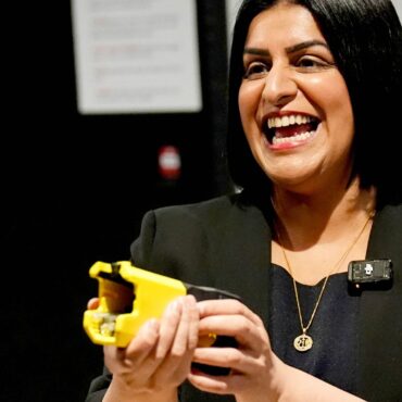 What a moment for a Muslim woman taking over one of the great offices of state