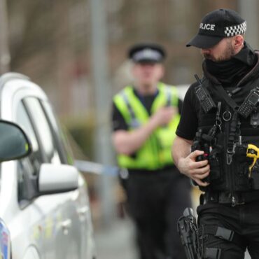 Counter-terrorism police arrest four men in locations across England
