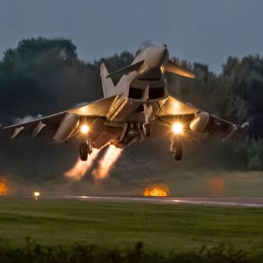 British fighter jets to fly air defence missions over Poland after Russia’s drone incursion