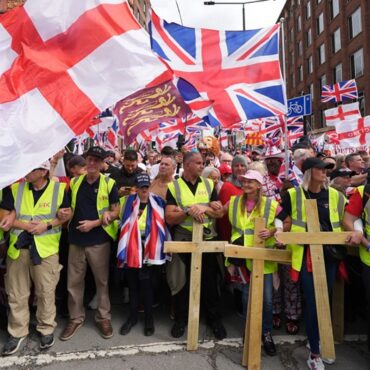 Why Tommy Robinson rally was different to any other
