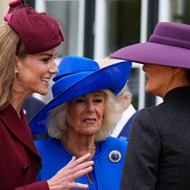 In pictures: Trump given royal welcome as UK state visit begins