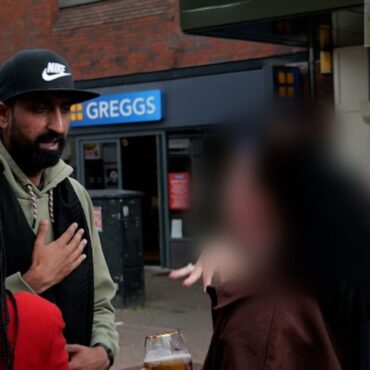 Two women arrested in Nuneaton on suspicion of a public order offence after Sky News interview