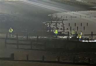 Search for suspected wartime bomb on beach called off after ‘false alarm’