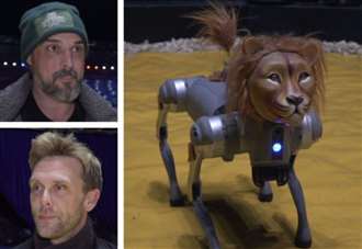 ‘The reaction has been great’: ‘World’s first’ mechanical lion stops off in Kent