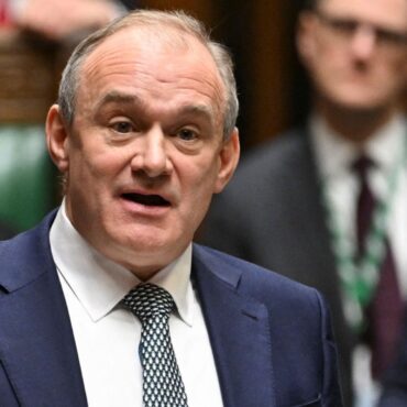 Man charged with stalking after allegedly targeting Sir Ed Davey and his family