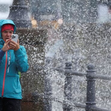 Storm Benjamin to bring heavy rain and winds to parts of UK