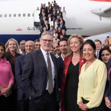 Starmer refuses to rule out tax rises as he flies business leaders to India