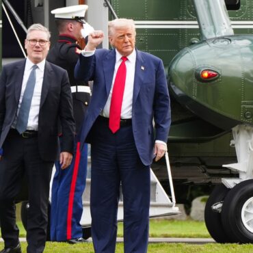 Scottish and UK governments locked in dispute over £26m cost of Trump and Vance visits