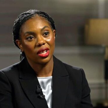 Kemi Badenoch repeatedly refuses to say whether she admires Nigel Farage