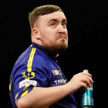 World darts champion Luke Littler misses tournament after being caught in traffic