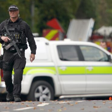 Two men killed in terror attack outside synagogue named