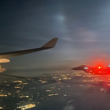 Sky News joins NATO air patrol designed to deter Russia from pushing boundaries