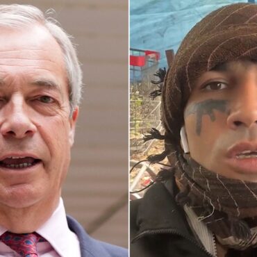 Migrant with AK-47 face tattoo found guilty of threatening to kill Nigel Farage