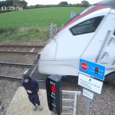 Teenager inches from being hit by train as they ‘risk everything’ for ‘game’