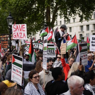 PM condemns ‘un-British’ plans for protests on anniversary of Hamas terror attack