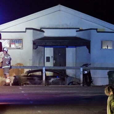 Police treating suspected arson attack at mosque as a hate crime