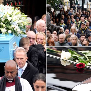 Ricky Hatton: Liam Gallagher and Wayne Rooney among stars at funeral for boxing champion