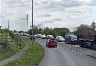 Crash shuts road in both directions