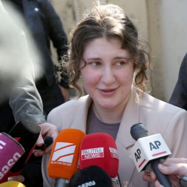 Pregnant British teenager held on drugs charges freed from Georgian jail