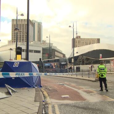 Man charged with attempted murder after woman stabbed in the neck in centre of Birmingham
