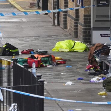 Two people in life-threatening condition after train mass stabbing – as police give details on suspects