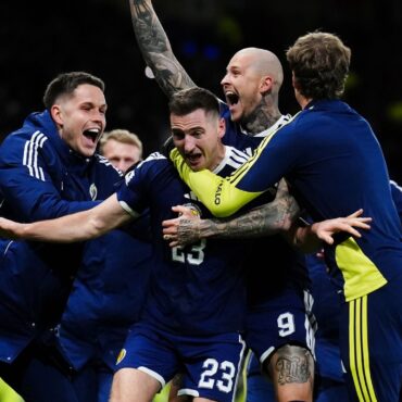 Scotland secure men’s World Cup spot for first time since 1998 after beating Denmark
