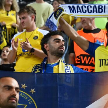 Maccabi boss hits out at ‘blatant falsehoods’ peddled about their fans – but admits work to do on racism