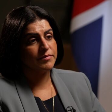 Home secretary admits illegal immigration numbers still ‘too high’ under Labour – but says Farage can ‘sod off’