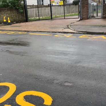 Reform council repaints road markings for school which closed in 2016