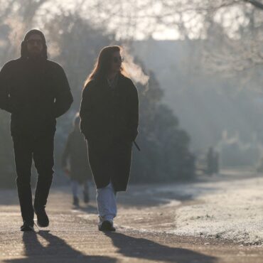 Temperatures could fall to -7C as cold snap follows Storm Claudia