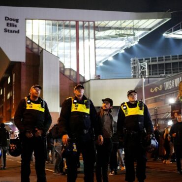 Israeli football fan ban for Villa game ‘based on false hooligan claims’