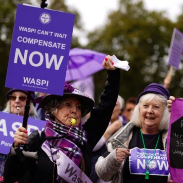 Government to reconsider whether to give compensation to Waspi women