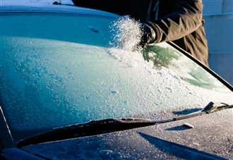 Snow and ice warning issued for parts of Kent