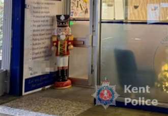 Man charged with theft of 5ft Christmas nutcracker