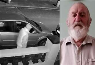 Tributes left for missing pensioner a year after his disappearance