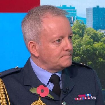 UK’s ‘sons and daughters’ need to be ready to fight, amid growing Russian threat, says head of armed forces