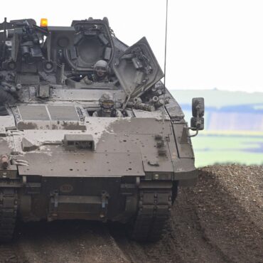 All trials of Ajax armoured vehicles halted after another soldier injured