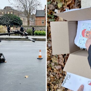 Bomb disposal robot deployed to parliament to tackle box of Christmas cards with MP’s name on it
